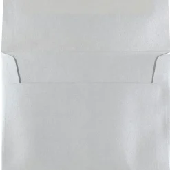 Online JAM Paper A7 Metallic Invitation Envelopes, 5.25 x 7.25, Stardream Silver, 50/Pack (GCST709I)