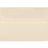 New JAM Paper A7 Parchment Invitation Envelopes, 5.25 x 7.25, Natural Recycled, 25/Pack (35394)