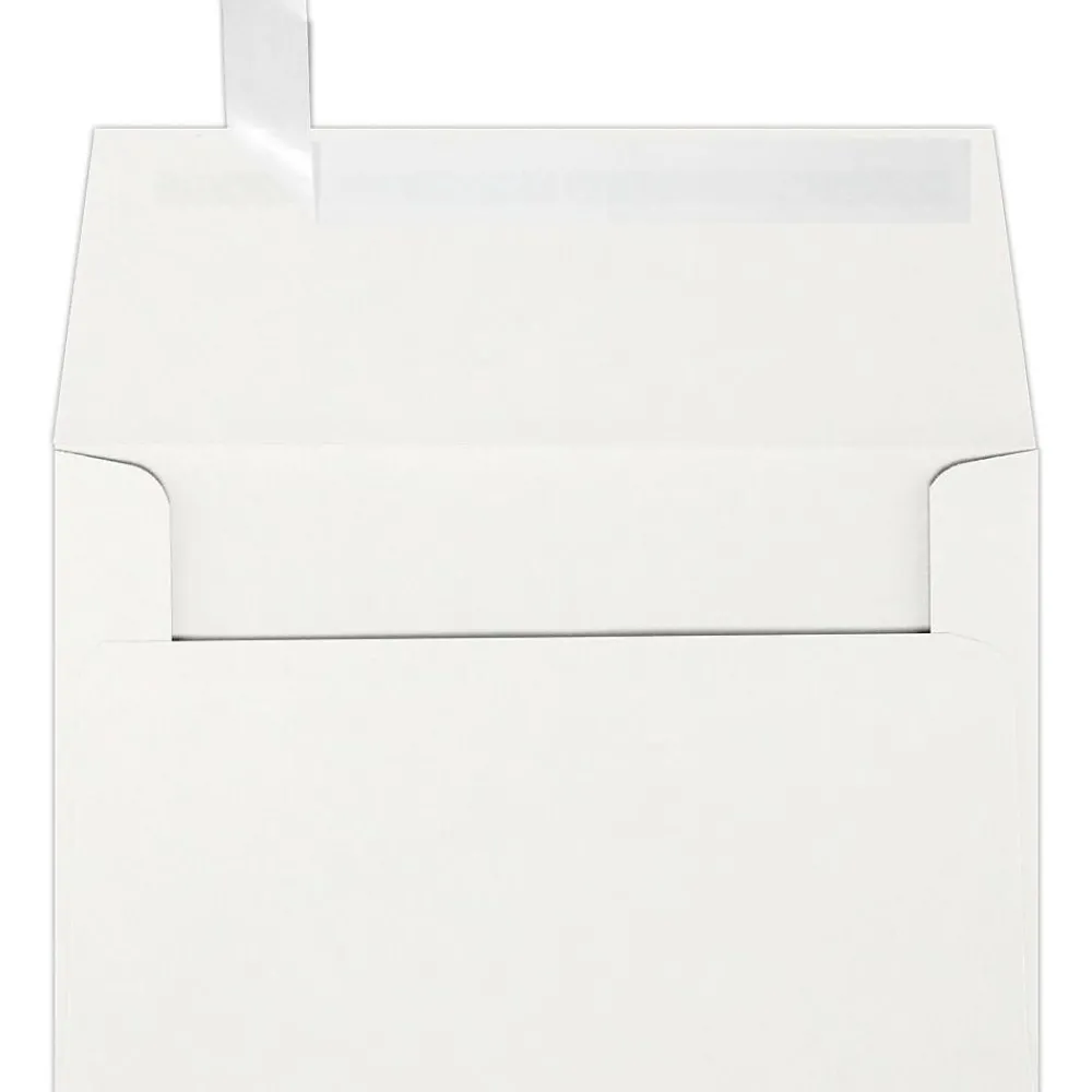 Online JAM Paper A4 Self Seal Booklet Envelope 4 1/4" x 6 1/4", Natural White, 50/Pack (4872-SN-50)