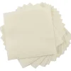 JAM Paper Beverage Napkin, 2-ply, Ivory, 50 Napkins/Pack (5255620721)