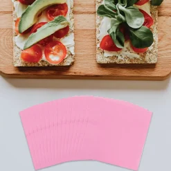 JAM Paper Beverage Napkin, 2-ply, Baby Pink, 50 Napkins/Pack (5255620713)