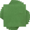 JAM Paper Beverage Napkin, 2-ply, Green, 50 Napkins/Pack (255628199)