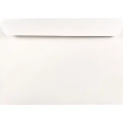 Sale JAM Paper Booklet Commercial Envelopes, 7 1/2" x 10 1/2", White, 50/Pack (4246H)