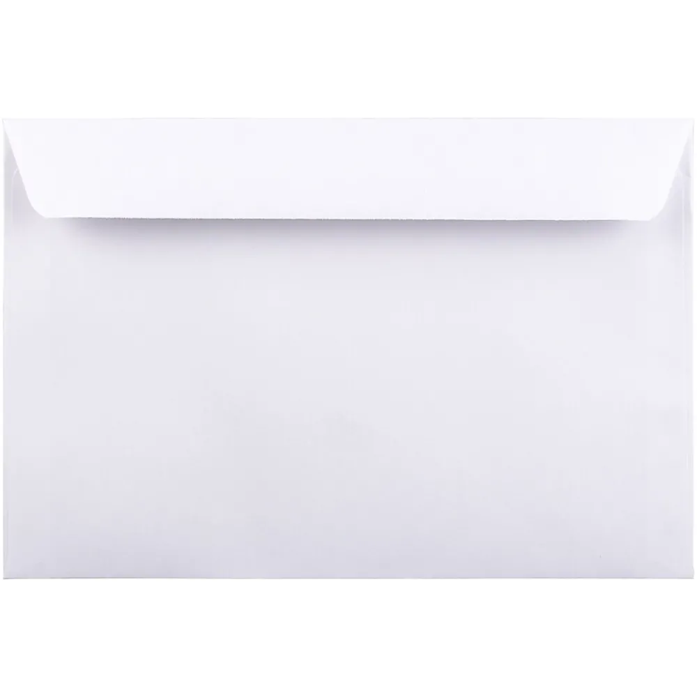 Hot JAM Paper Booklet Commercial Envelopes, 6" x 9", White, 50/Pack (4238i)