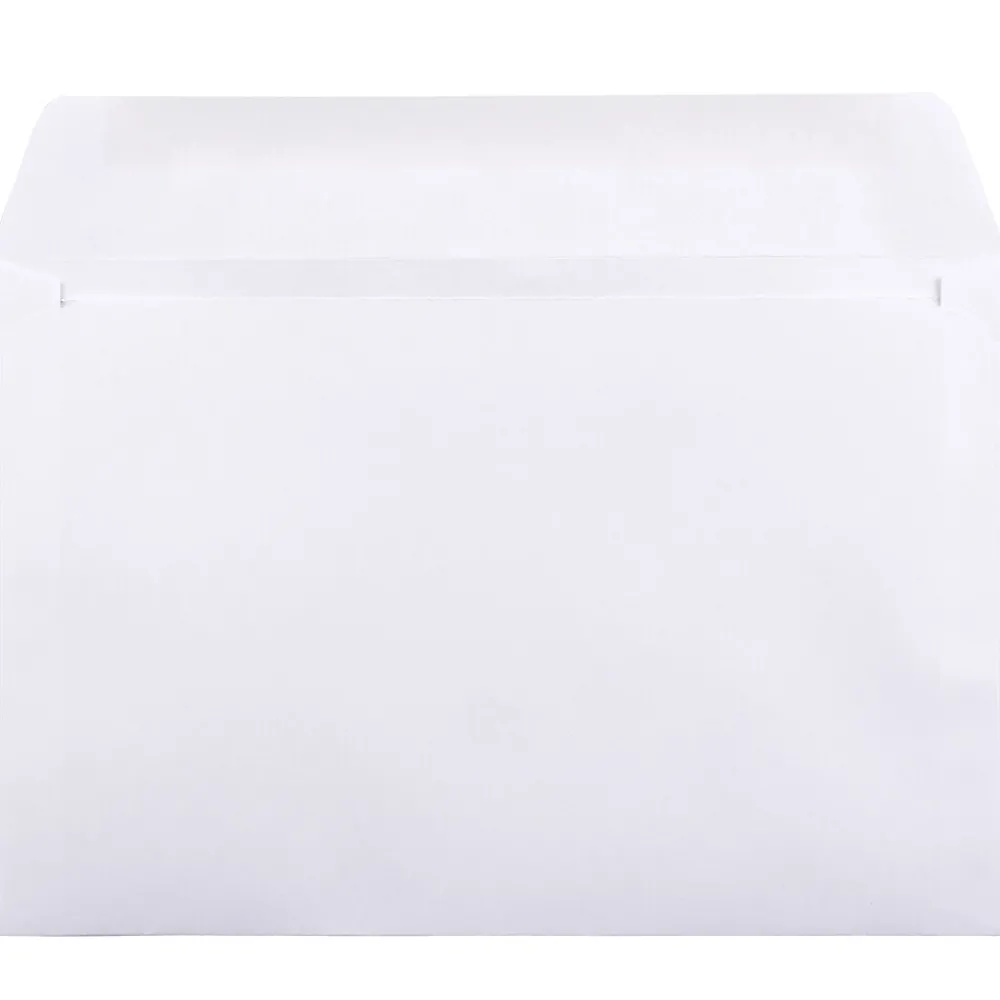 Hot JAM Paper Booklet Commercial Envelopes, 6" x 9", White, 50/Pack (4238i)