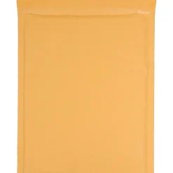 Clearance JAM Paper Bubble Lite Padded Mailers, Size 7, 14 1/4 x 18 1/2- Brown Kraft, 100/Pack (GCST657H)