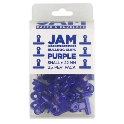 Clips & Fasteners|JAM Paper Bulldog Clip, , 25/Pack (21632818) Purple