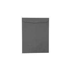 Hot JAM Paper Catalog Envelope, 9" x 12", Dark Grey, 10/Pack (21285783B)