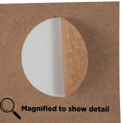 New JAM Paper Circle Round Label Sticker Seals, 1 2/3 Inch Diameter, , 120/Pack (3147612192) Brown Kraft