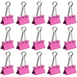 Clips & Fasteners|JAM Paper Colored Binder Clips, Medium, 5/8