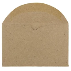 Clearance JAM Paper 3Drug Mini Recycled Kraft Envelopes, 2.3125 x 3.625, Brown Kraft Paper Bag, 100/Pack (5207691A)