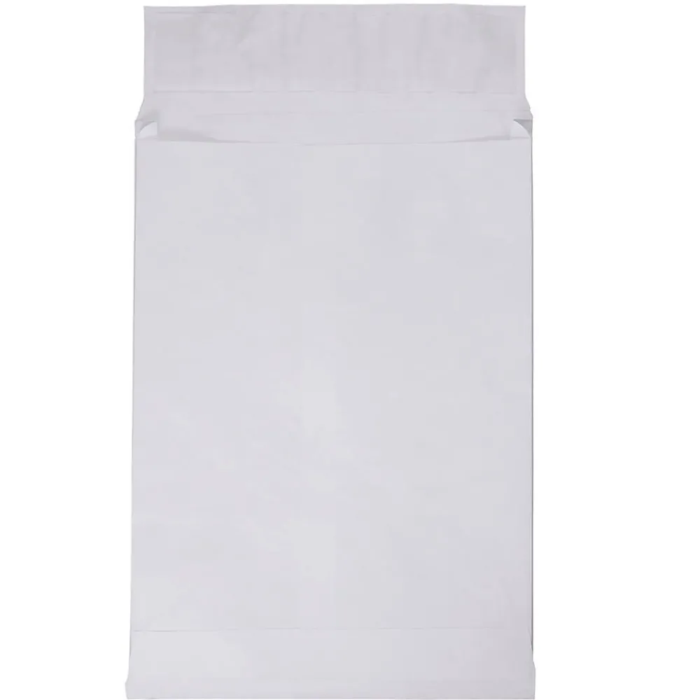 Sale JAM Paper Expandable Open End Catalog Envelopes with Peel & Seal Closure, 9 x 12 x 1, White, 250/Box (376634176b)