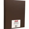 Card Stock*JAM Paper Extra Heavyweight 130 lb. Cardstock Paper, 8.5" x 11", Chocolate Brown, 25 Sheets/Pack (296431636)