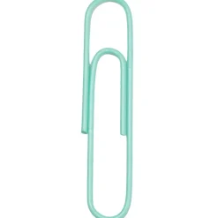 Clips & Fasteners|JAM Paper Jumbo Paper Clips, , 3 Packs of 75 (21832065B) Teal