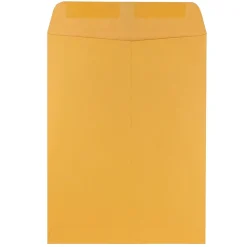 Sale JAM Paper Kraft Open End Kraft Catalog Envelopes, 9" x 12", Brown Kraft, 50/Pack (4132I)