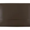 Leather Portfolio Case with Snap Closure, Brown, 12/Carton (2233317451B)<JAM Paper Online