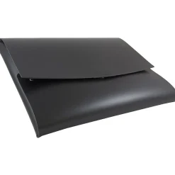 Leather Portfolio Case with Snap Closure, Black, 12/Carton (2233317452B)<JAM Paper Hot