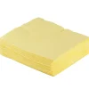 JAM Paper Lunch Napkin, 2-ply, Light Yellow, 50 Napkins/Pack (62556207LYE)