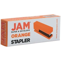 Staplers|JAM Paper Modern Desktop Stapler, 10 Sheet Capacity, Orange (337ORZ) Purple
