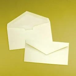 JAM Paper Monarch Open End #7 Invitation Envelope, 3 7/8