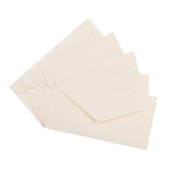 Outlet JAM Paper Monarch Strathmore Invitation Envelopes, 3.875 x 7.5, Natural White Wove, 25/Pack (3197090)