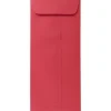 JAM Paper Open End #10 Currency Envelope, 4 1/8" x 9 1/2", Red, 50/Pack (25048I)