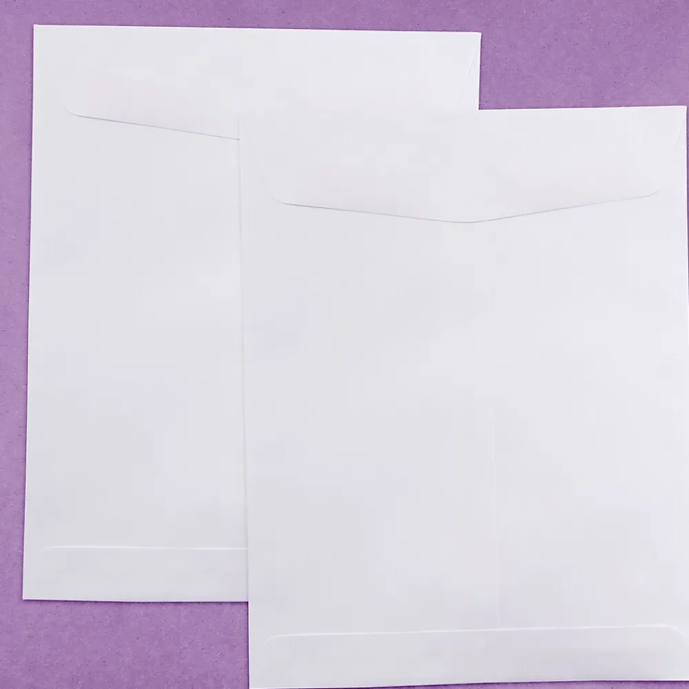 Discount JAM Paper Open End Catalog Envelope, 8 3/4" x 11 1/4", White, 50/Pack (4126H)