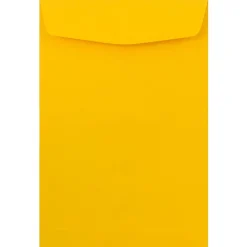 Best JAM Paper Open End Catalog Envelope, 6" x 9", Yellow, 50/Pack (212815443FI)