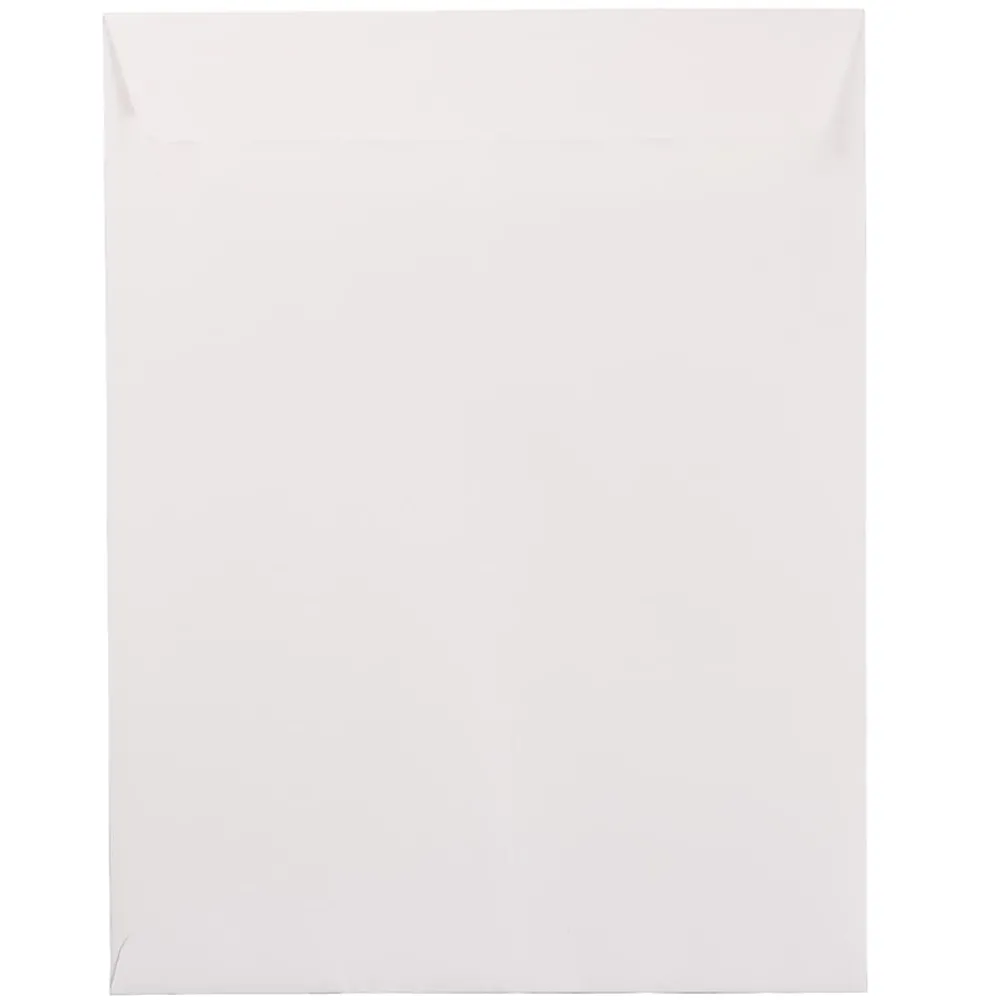 Discount JAM Paper Open End Catalog Envelopes, 9" x 12", White, 100/Pack (212816044f)