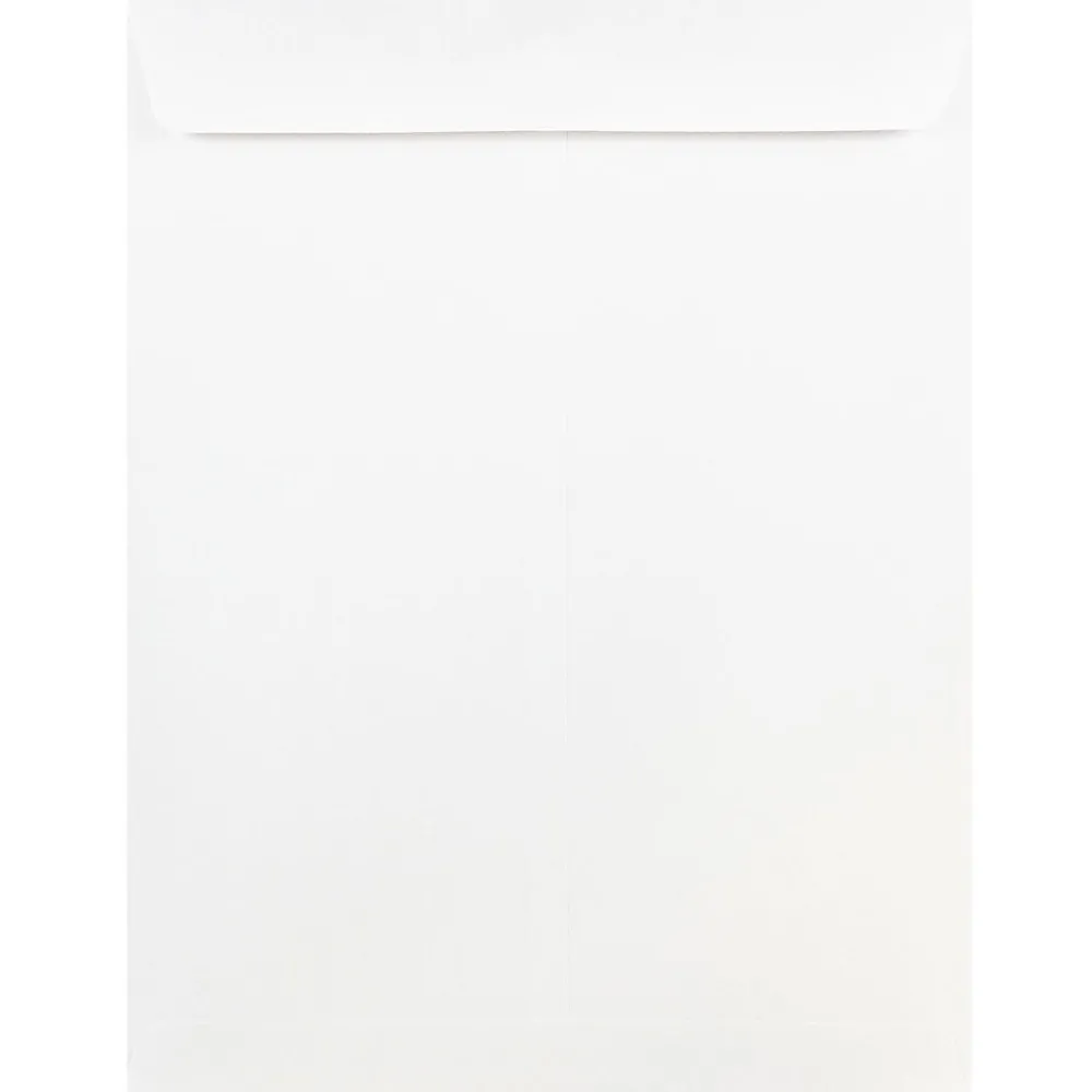 Sale JAM Paper Open End Catalog Envelope, 9" x 12", White, 1000/Carton (01623197B)