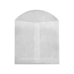 Discount JAM Paper Open End Envelopes, 3 3/4 x 4 3/4, Glassine, 50/Pack (GLASS-25-50)