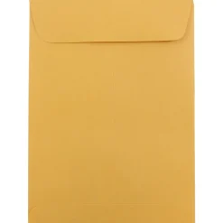 New JAM Paper Open End Kraft Catalog Envelope, 5 1/2" x 7 1/2", Brown, 25/Pack (4101)