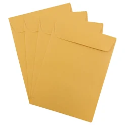 New JAM Paper Open End Kraft Catalog Envelope, 5 1/2