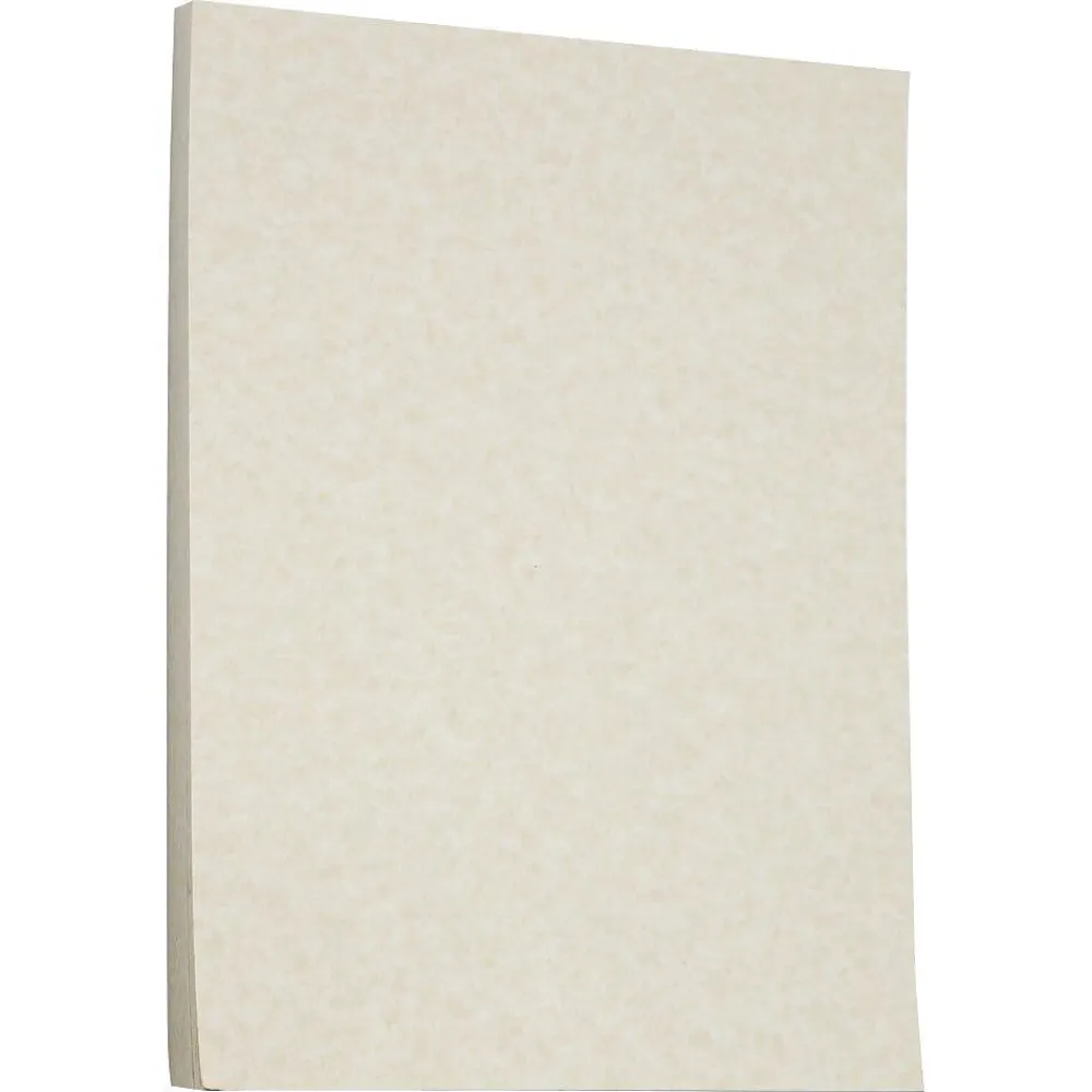Card Stock*JAM Paper Parchment 65 lb. Cardstock Paper, 8.5" x 11", Brown, 250 Sheets/Ream (96700100B)