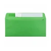 Clearance JAM Paper Peel & Seal #10 Business Envelope, 4 1/8" x 9 1/2", Christmas Green, 25/Pack (86555)
