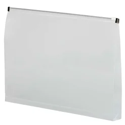 Discount JAM Paper Plastic Envelopes with Zip Closure, Legal Booklet, 9.5 x 14.5, Clear, 12/Pack (219Z1CL)