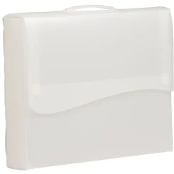 Plastic Portfolio Case with Hook & Loop Closure, Clear (34834475)<JAM Paper Best