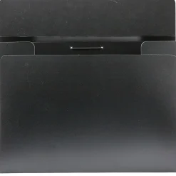 Plastic Portfolio Case with Elastic Closure, Black (6102 027)<JAM Paper Discount