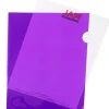 Sheet Protectors|JAM Paper ® Plastic Sleeves, 9" x 12", Purple, Dozen (38OSPU)