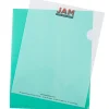 Sheet Protectors|JAM Paper ® Plastic Sleeves, 9" x 12", Green, 12/Pack (226325846)