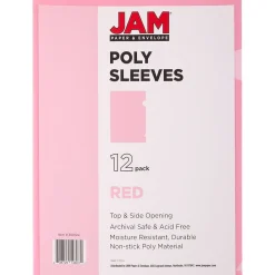 Sheet Protectors|JAM Paper Plastic Sleeves, 9