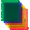 Dividers|JAM Paper Poly Dividers, 8-Tab, Assorted Colors, 6 Packs (375032922A)