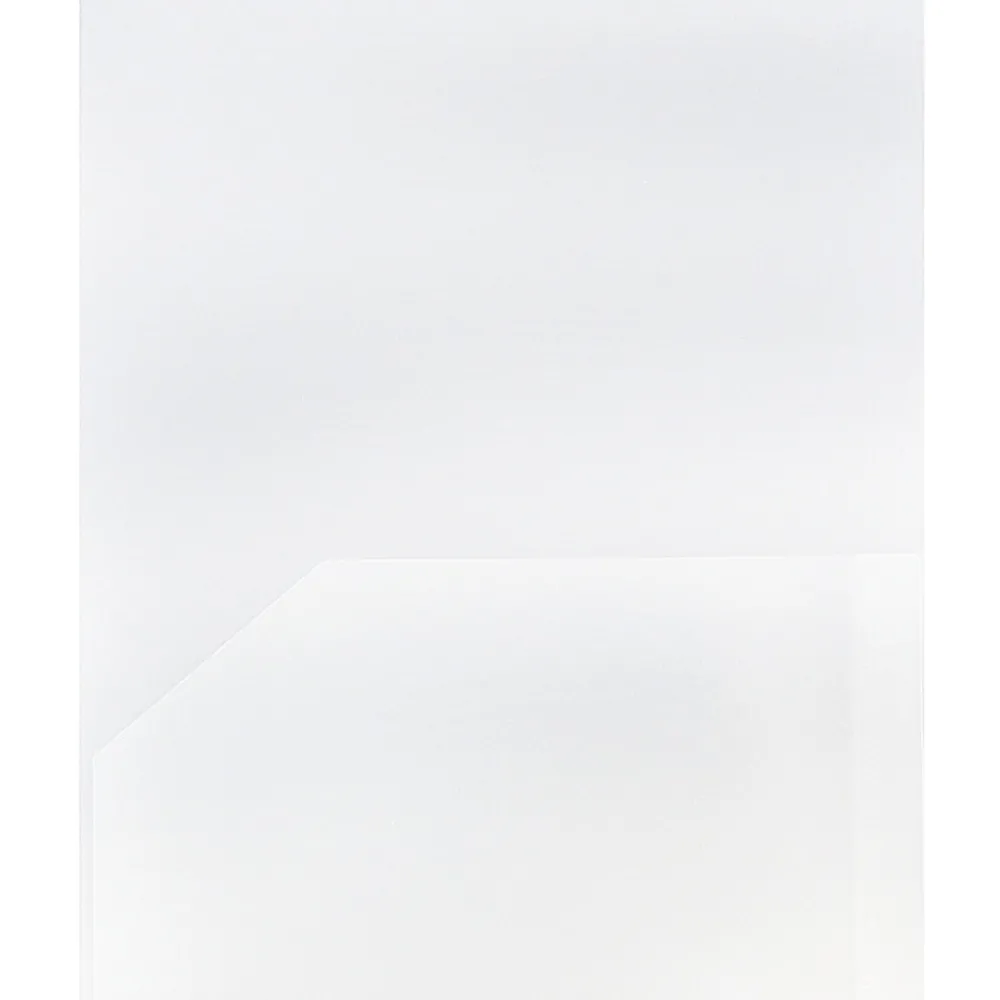 Pocket Folders|JAM Paper POP 2-Pocket Plastic Presentation Folder, Clear, 6/Pack (382ECLDD)