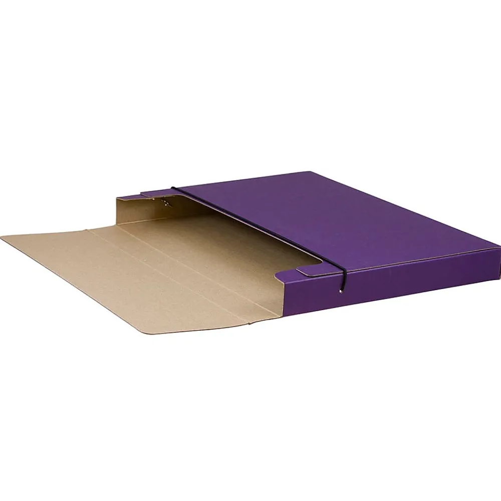 Portfolio Case with Elastic Closure, Purple (154528514)<JAM Paper Best