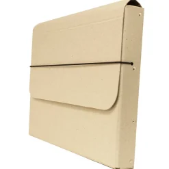 Portfolio Case with Elastic Closure, Natural Kraft (154528517)<JAM Paper Clearance