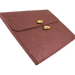 Portfolio Case with Drawstring Closure, Rainforest Burgundy (371679)<JAM Paper New