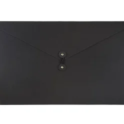 Portfolio Case with Drawstring Closure, Black (2008 2002)<JAM Paper Hot