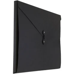 Portfolio Case with Drawstring Closure, Black (2008 2002)<JAM Paper Hot