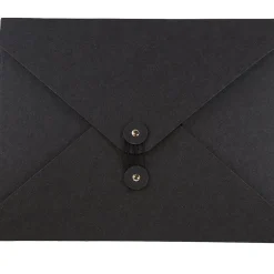 Portfolio Case with Drawstring Closure, Black (2011 202)<JAM Paper Best