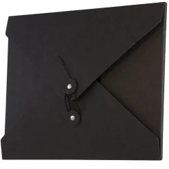 Portfolio Case with Drawstring Closure, Black (2011 202)<JAM Paper Best